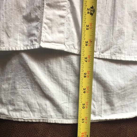 Men’s FLUID White Cotton Button Down - Picture 14 of 16